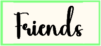 Friends € Font style