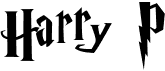 Harry p font style