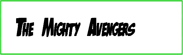 The Mighty Avengers Font style