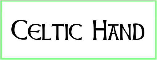 Celtic Hand Font style ttf download