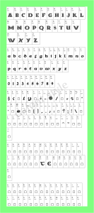 Celtic MD font letter style