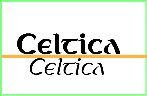 Celtica Font style ttf file download