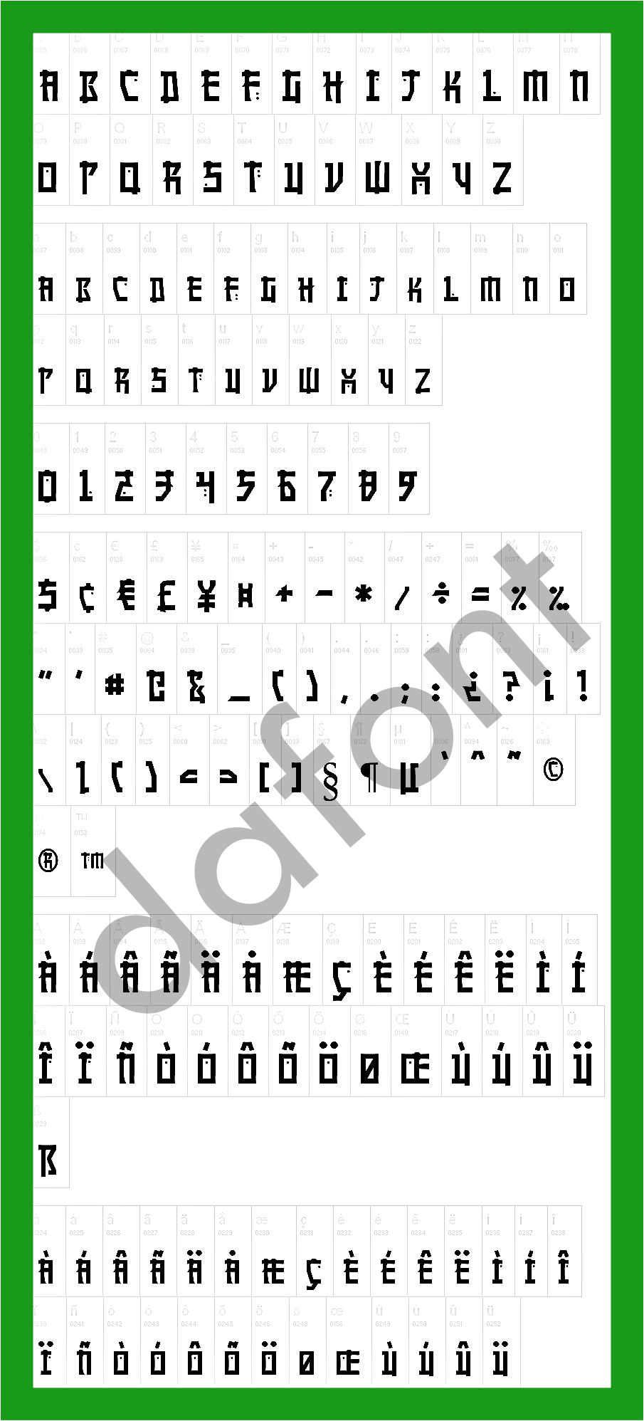 Manga font letter style da font download font