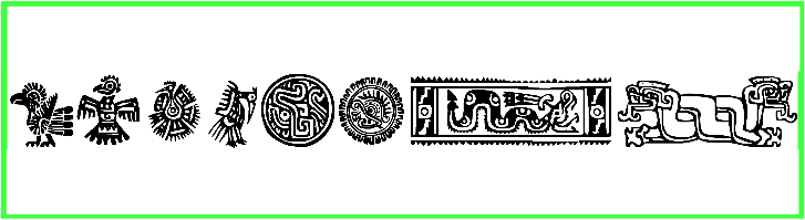 Mexican Ornaments Font Style TTF file download