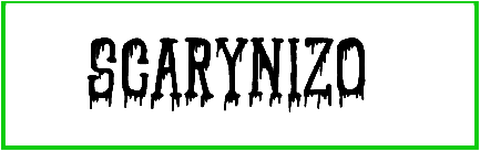 Scarynizo font style otf download dafont da font font style