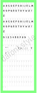 Cartoonish Font letter style