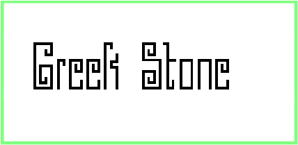 Greek Stone Font style ttf download