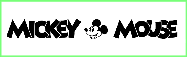 Mickey Mouse Font style otf download