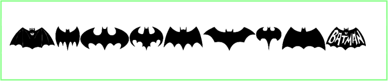 Batman Evolution Logo Font style Download