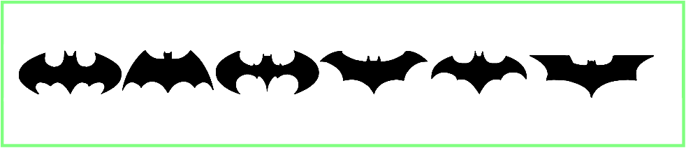 Batman Logo Evolution TFB Font style Download