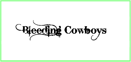 Bleeding Cowboys Font style Download