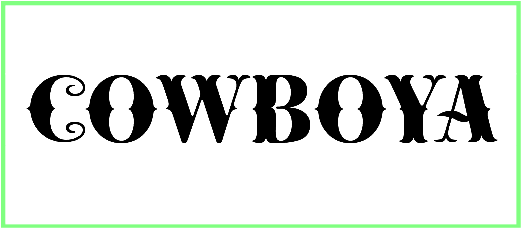 Cowboya Font style Download