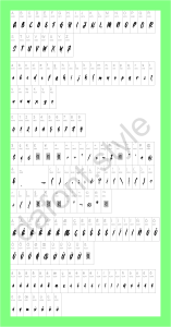 Drippy Message Font letter style