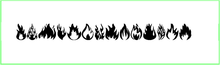 Fire Woodcutter font style ttf download