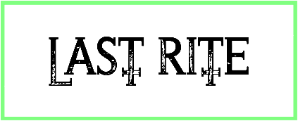 Last Rite Font style Download