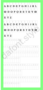 Medieval Mystery Font Letter preview