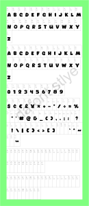 Nicolast Font Letter style