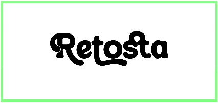 Retosta Font style download dafonts