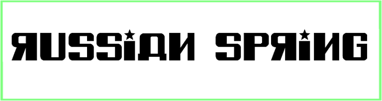 Russian Spring font style Download