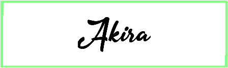Akira Font style Download