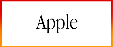 Apple Font style