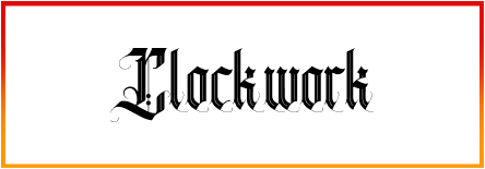 Clockwork Font style Download