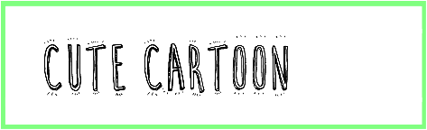 Cute Cartoon Font style download
