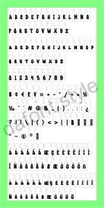 Graffiti Urban Font letter style preview