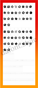 Hibiscus Font letter style preview