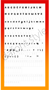 Honey Crepes Font letter style preview
