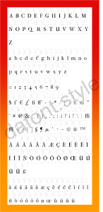 IM Fell Types Font letter style preview