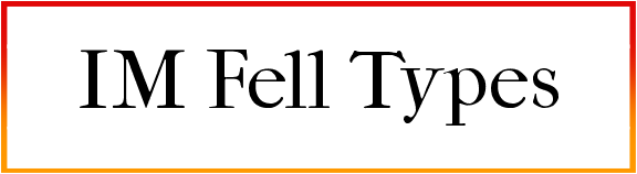 IM Fell Types Font style Download