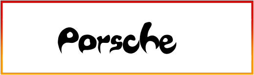 Porsche Font style Download