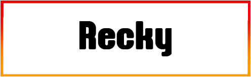 Recky Font style