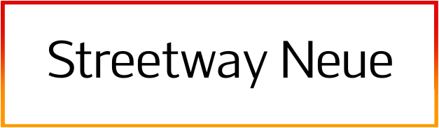 Streetway Neue Font style download