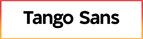 Tango Sans Font style download