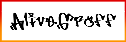 AliveGraff font style download