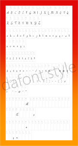 Arabic Ramadhan Font letter style preview