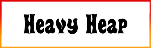 Heavy Heap Font style download