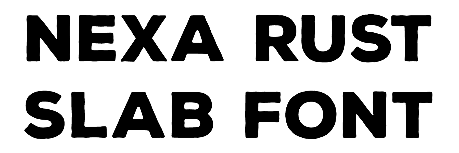 Nexa Rust Slab Font Download, Free Font