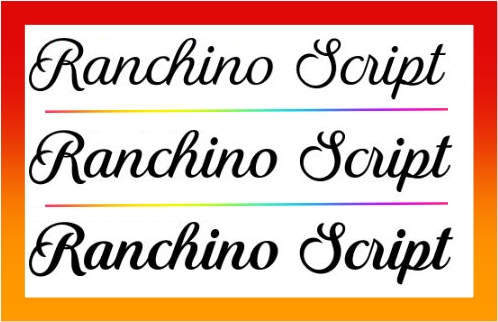 Ranchino Script Font style download