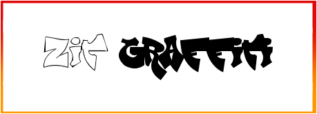 Zit Graffiti Font style download