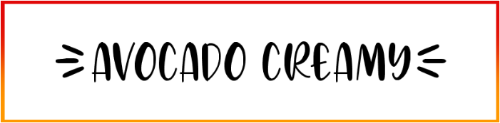 Avocado Creamy Font style download