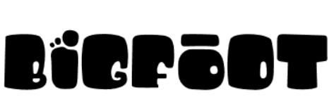 Bigfoot font style download