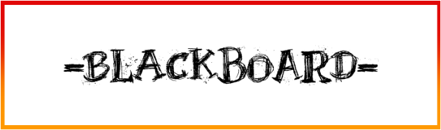 BlackBoard Font style download