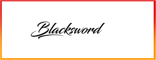 Blacksword Font style download