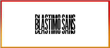 Blastimo Sans Font style download