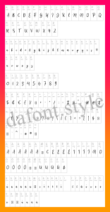Butterfly Font letter style preview