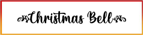 Christmas Bell Font style download