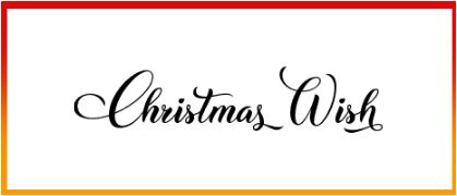 Christmas Wish Font style download